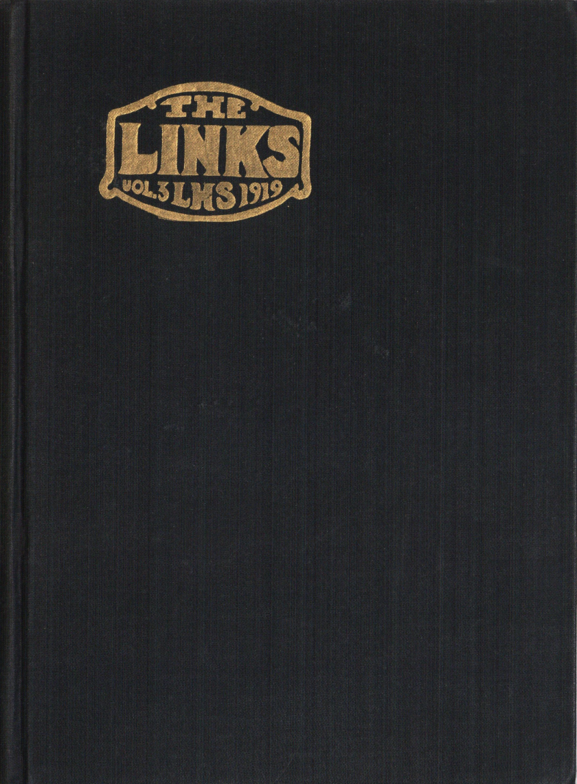 1919 Lincoln High School Yearbook